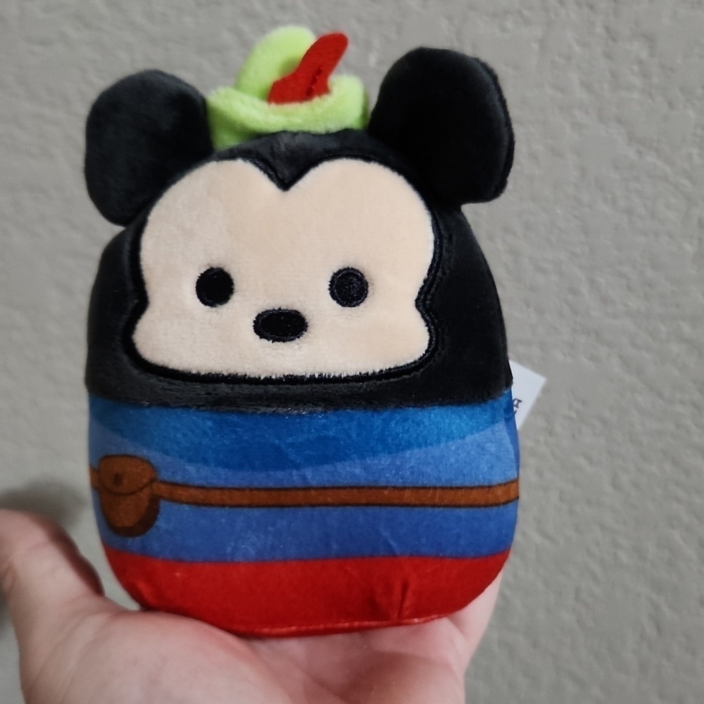 Squishmallow Mickey Mouse Disney Peter Pan New From Box Set No Tag No Box
